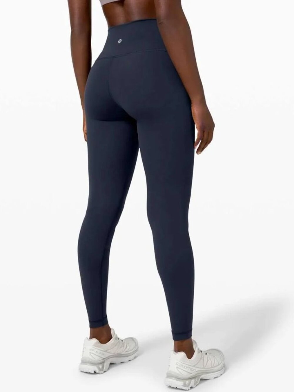 lululemon athletica Wunder Under Navy High-Rise Full-Length Leggings Size 6